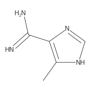 4-methyl-1H-imidazole-5-carboximidamide Structure