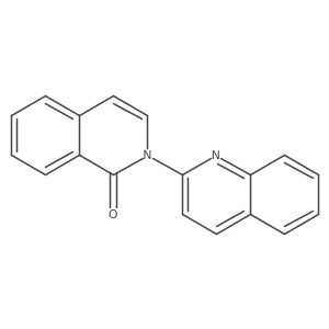 2-(2-Quinolinyl)-1(2H)-isoquinolinone结构式