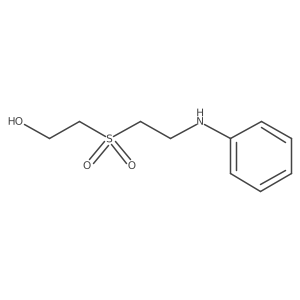 2-[[2-(Phenylamino)ethyl]sulfonyl]ethanol结构式