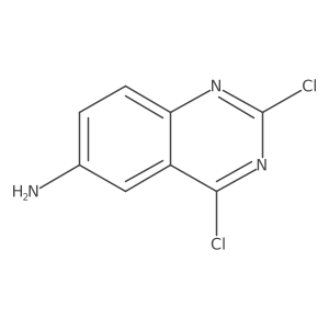 2,4-Dichloroquinazolin-6-amine Structure