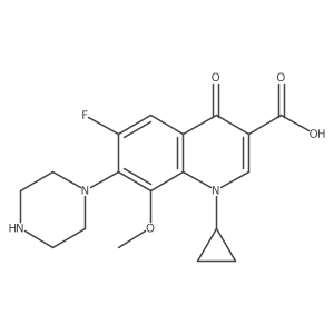3-Desmethyl Gatifloxacin-d8 Structure