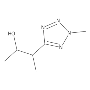 3-(2-Methyl-2h-1,2,3,4-tetrazol-5-yl)butan-2-ol结构式