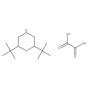 2,6-Di-tert-butylmorpholine oxalate结构式