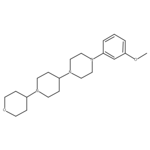 1-(3-methoxyphenyl)-4-(1-(tetrahydro-2H-pyran-4-yl)piperidin-4-yl)piperazine Structure