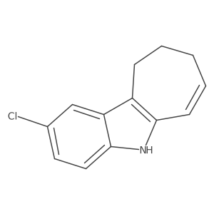 2-Chloro-5,8,9,10-tetrahydrocyclohepta[b]indole结构式