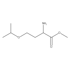 Methyl 2-amino-4-(propan-2-yloxy)butanoate Structure
