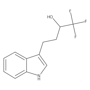 1,1,1-trifluoro-4-(1H-indol-3-yl)butan-2-ol Structure