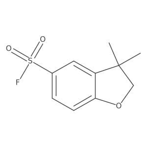 3,3-Dimethyl-2,3-dihydro-1-benzofuran-5-sulfonyl fluoride Structure