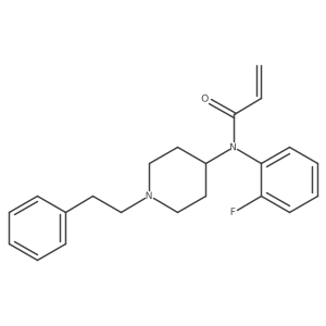 Ortho-fluoro acrylfentanyl Structure