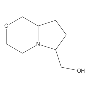 hexahydro-1H-pyrrolo[2,1-c][1,4]oxazin-6-ylmethanol Structure