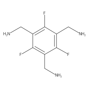 (2,4,6-Trifluorobenzene-1,3,5-triyl)trimethanamine Structure