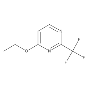 4-Ethoxy-2-(trifluoromethyl)pyrimidine Structure