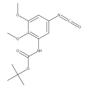 tert-butyl N-(5-isocyanato-2,3-dimethoxyphenyl)carbamate Structure