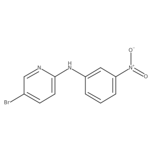 5-Bromo-N-(3-nitrophenyl)-2-pyridinamine Structure