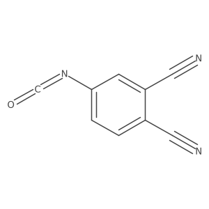 4-isocyanatophthalonitrile结构式