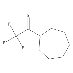1-(1-Azepanyl)-2,2,2-Trifluoroethanethione Structure