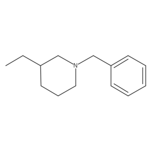1-Benzyl-3-ethylpiperidine Structure