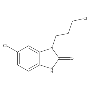 6-chloro-1-(3-chloropropyl)-1,3-dihydro-2H-benzimidazol-2-one Structure