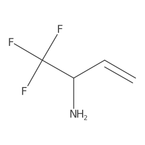 1,1,1-Trifluorobut-3-en-2-amine Structure
