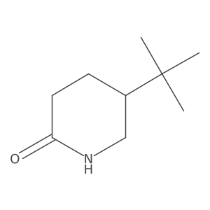 5-Tert-butylpiperidin-2-one结构式