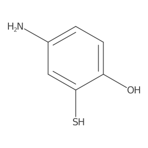 4-Amino-2-mercaptophenol结构式