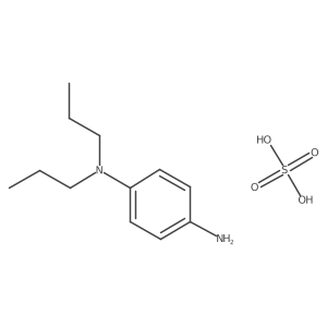 N1,N1-Dipropylbenzene-1,4-diaminesulfate Structure