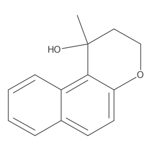 2,3-Dihydro-1-methyl-1H-naphtho[2,1-b]pyran-1-ol结构式