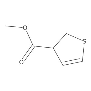 Methyl 2,3-dihydrothiophene-3-carboxylate结构式
