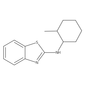 N-(2-Methylcyclohexyl)benzo[d]thiazol-2-amine Structure