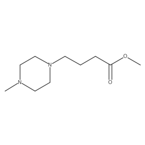 Methyl 4-(4-methylpiperazin-1-yl)butanoate结构式
