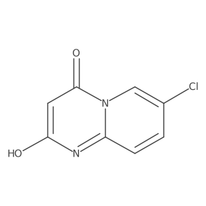 7-chloro-2-hydroxy-4H-pyrido[1,2-a]pyrimidin-4-one结构式