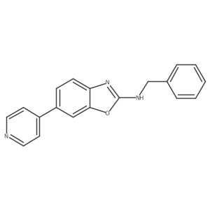 N-benzyl-6-(pyridin-4-yl)benzo[d]oxazol-2-amine Structure