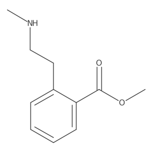 Methyl 2-[2-(methylamino)ethyl]benzoate Structure