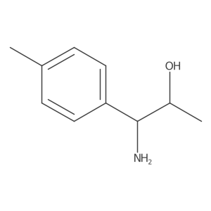 (1R,2R)-1-Amino-1-(4-methylphenyl)propan-2-OL Structure