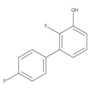 2-Fluoro-3-(4-fluorophenyl)phenol Structure
