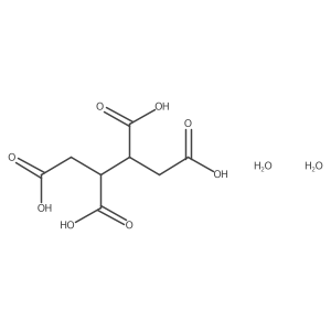 Butane-1,2,3,4-tetracarboxylic acid dihydrate Structure