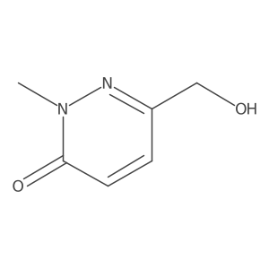 6-(Hydroxymethyl)-2-methylpyridazin-3-one结构式