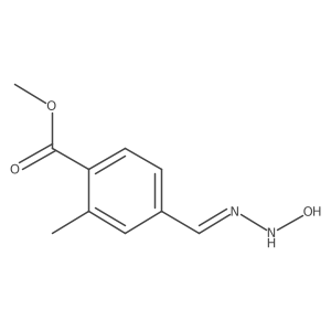 Methyl 4-[(hydroxyamino)iminomethyl]-2-methylbenzoate Structure
