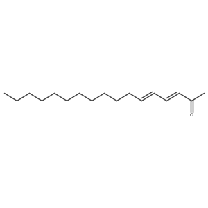 (3E,5E)-3,5-Heptadecadien-2-one结构式