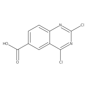 2,4-Dichloroquinazoline-6-carboxylic acid Structure