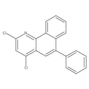 2,4-Dichloro-6-phenylbenzo[h]quinoline Structure