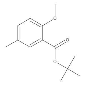 Tert-butyl 2-methoxy-5-methylbenzoate Structure