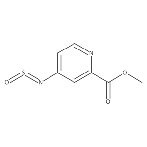 Methyl 4-(sulfinylamino)pyridine-2-carboxylate结构式