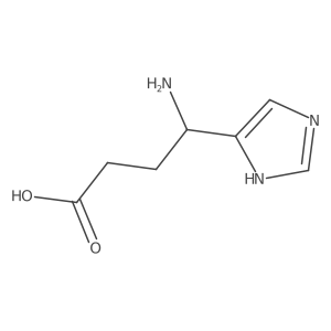 4-amino-4-(1H-imidazol-5-yl)butanoic acid Structure