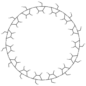 kappa-Cyclodextrin Structure