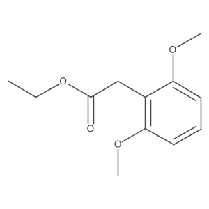 Ethyl 2-(2,6-dimethoxyphenyl)acetate Structure
