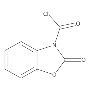 Benzoxazolin-2-one-3-carbonyl chloride Structure