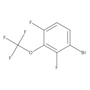 1-Bromo-2,4-difluoro-3-(trifluoromethoxy)benzene结构式