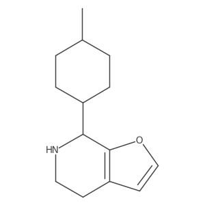 7-(4-methylcyclohexyl)-4H,5H,6H,7H-furo[2,3-c]pyridine Structure