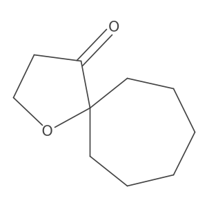 1-Oxaspiro[4.6]undecan-4-one Structure